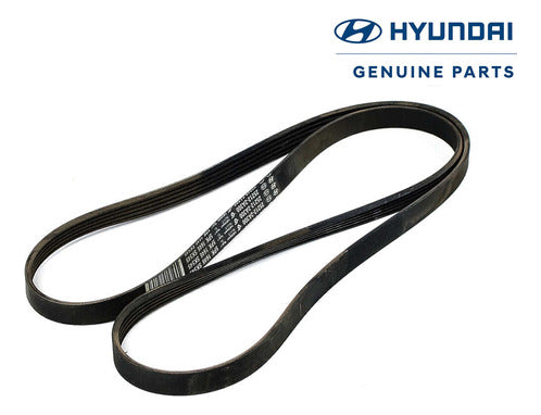 Correa Alternador Bomba Agua Original Hyundai I30 2013 2017
