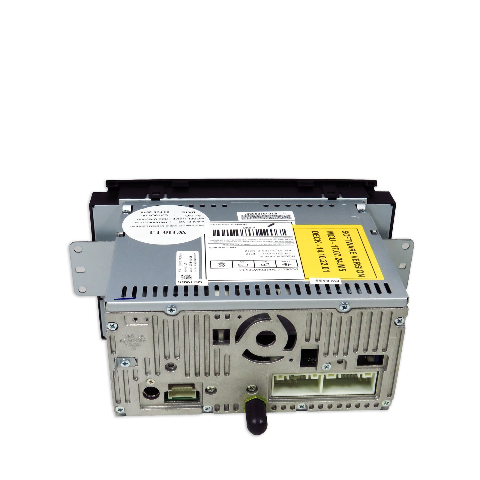 UNIDAD DE AUDIO S6 W MAHINDRA/2019/D