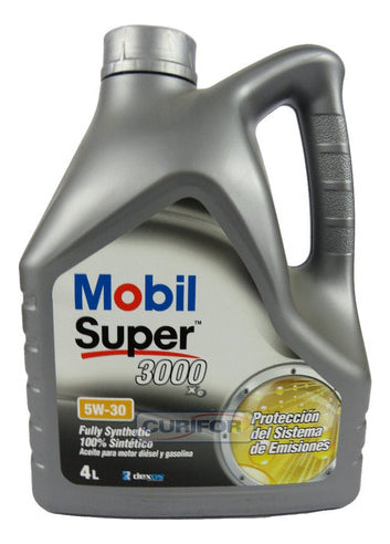 Aceite Motor Mobil Super 3000 Xe 5w30 Fullsintético 4 Litros