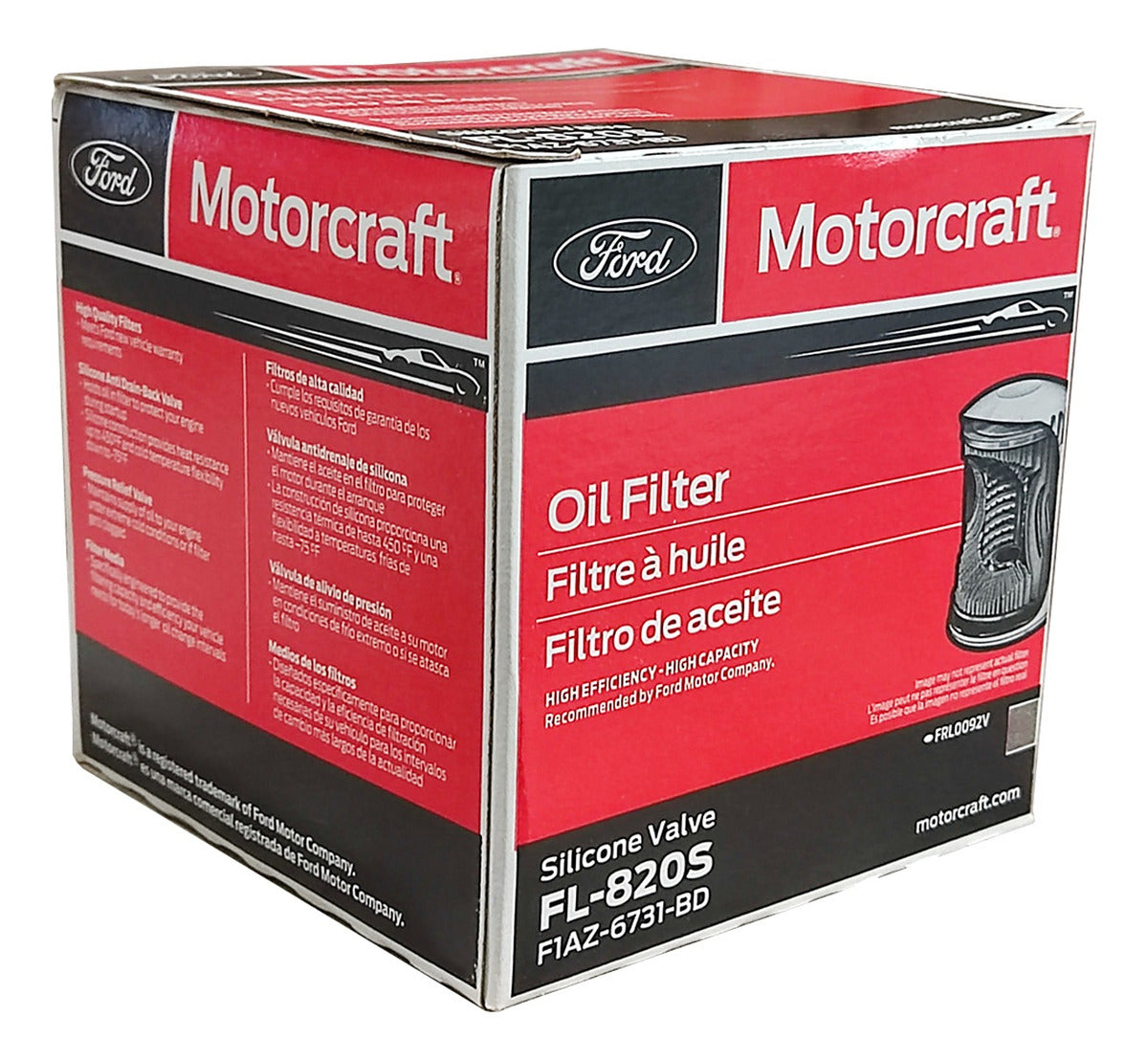 Filtro Aceite Motorcraft Fl-820s
