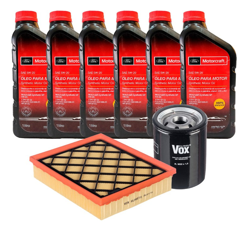 Kit Mantención Ford Edge 3.5 Aceite+filtros (ai, Ac)