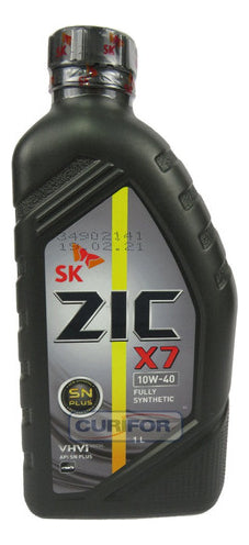 Aceite Motor Zic 10w40 X7 Full Sintetico 1 Litro