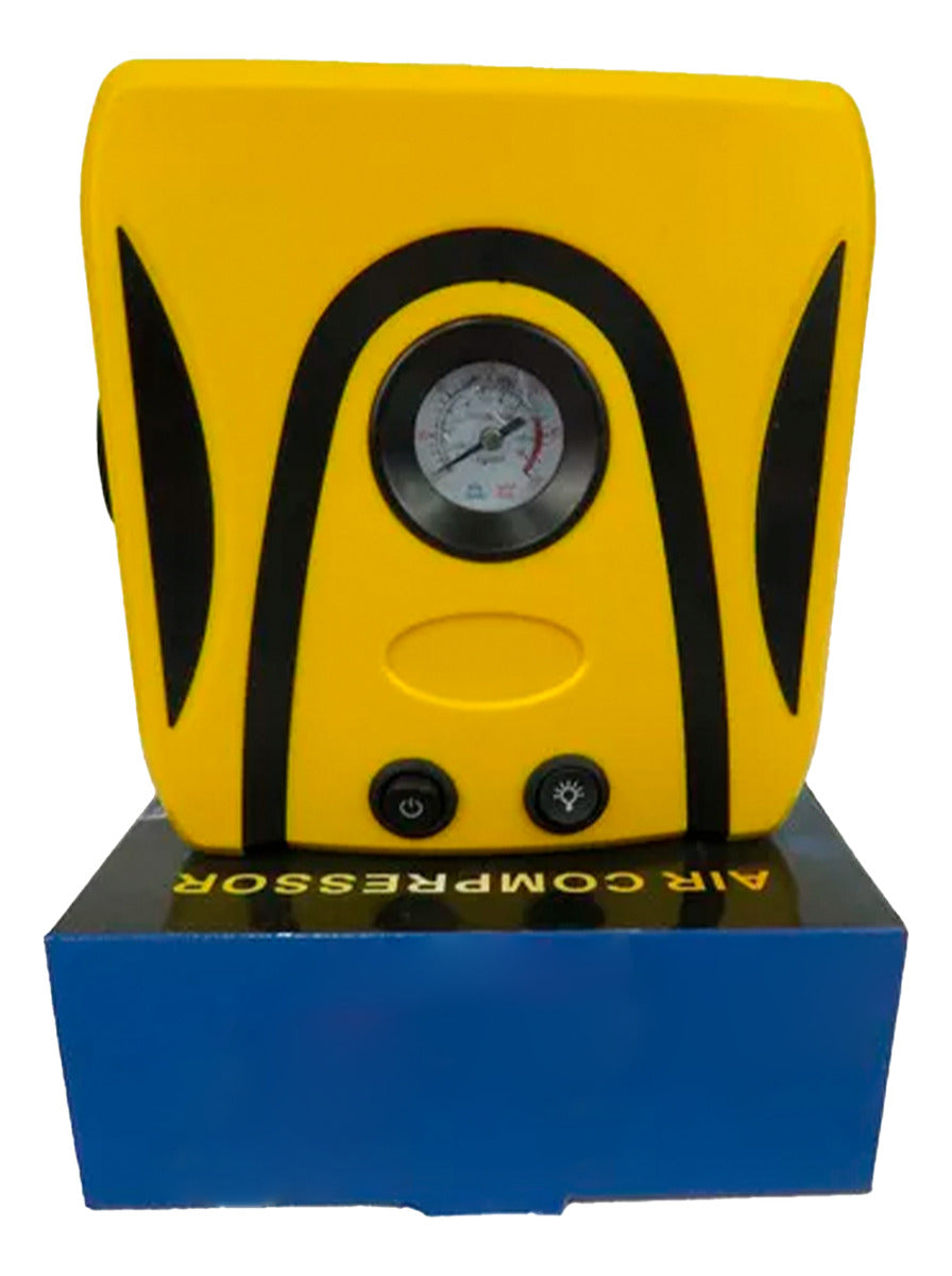 Compresor De Aire Inflador Neumaticos Auto Portable 12v