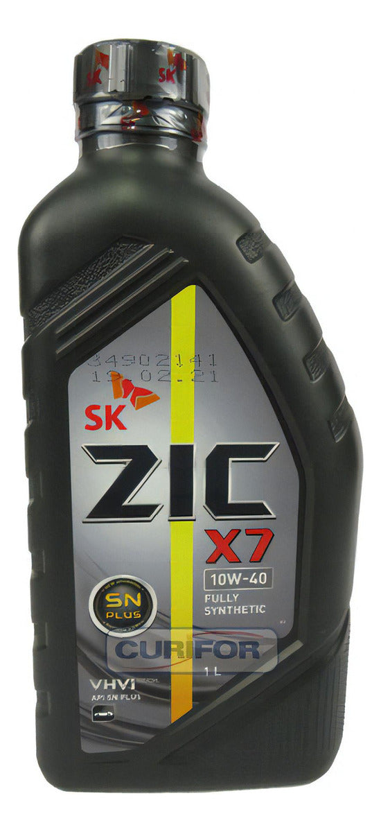 Aceite Motor Zic 10w40 X7 Sp Full Sintetico 1 Litro