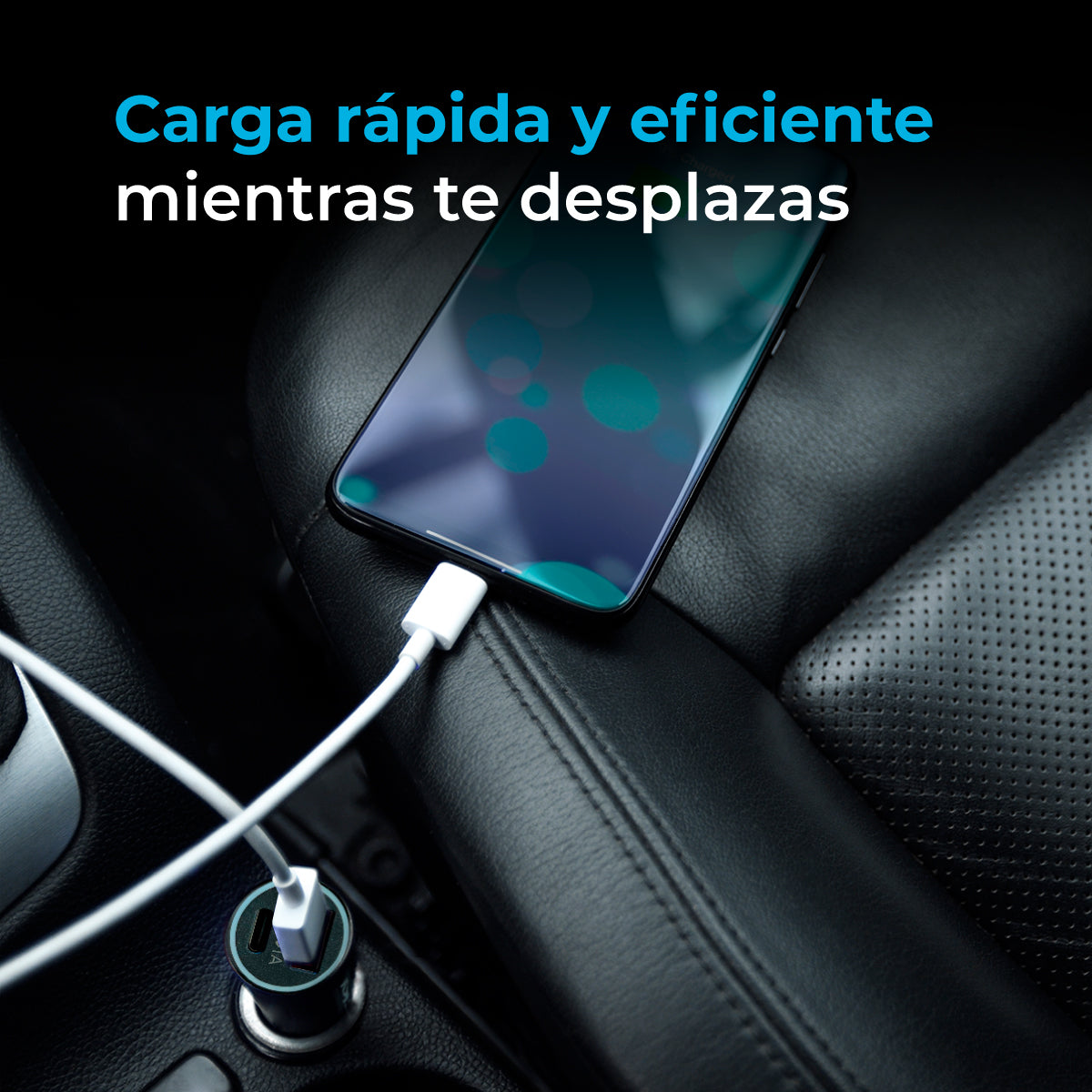 CARGADOR AUTO CON GPS TRACKER INTEGRADO APPLE FIND MY