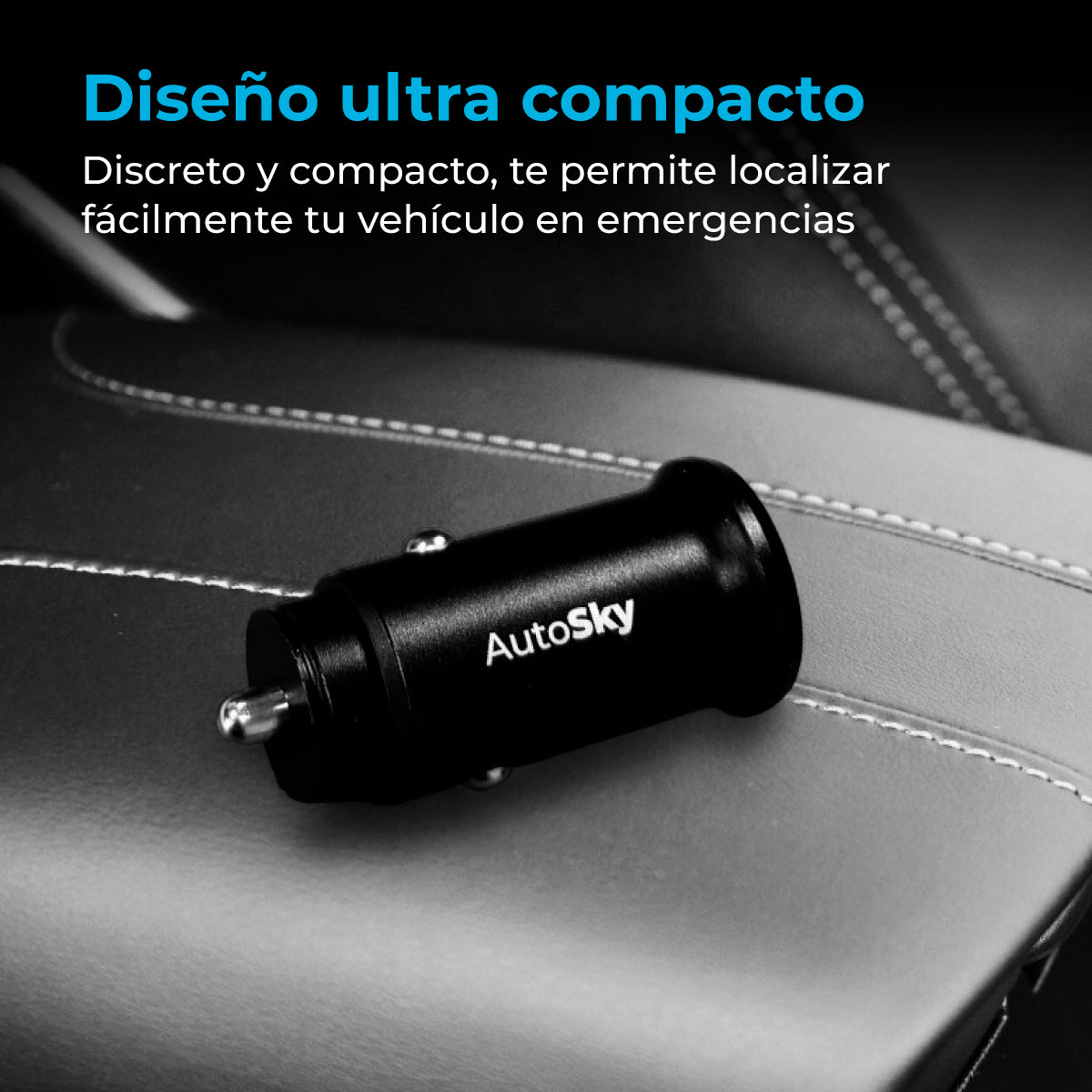 CARGADOR AUTO CON GPS TRACKER INTEGRADO APPLE FIND MY