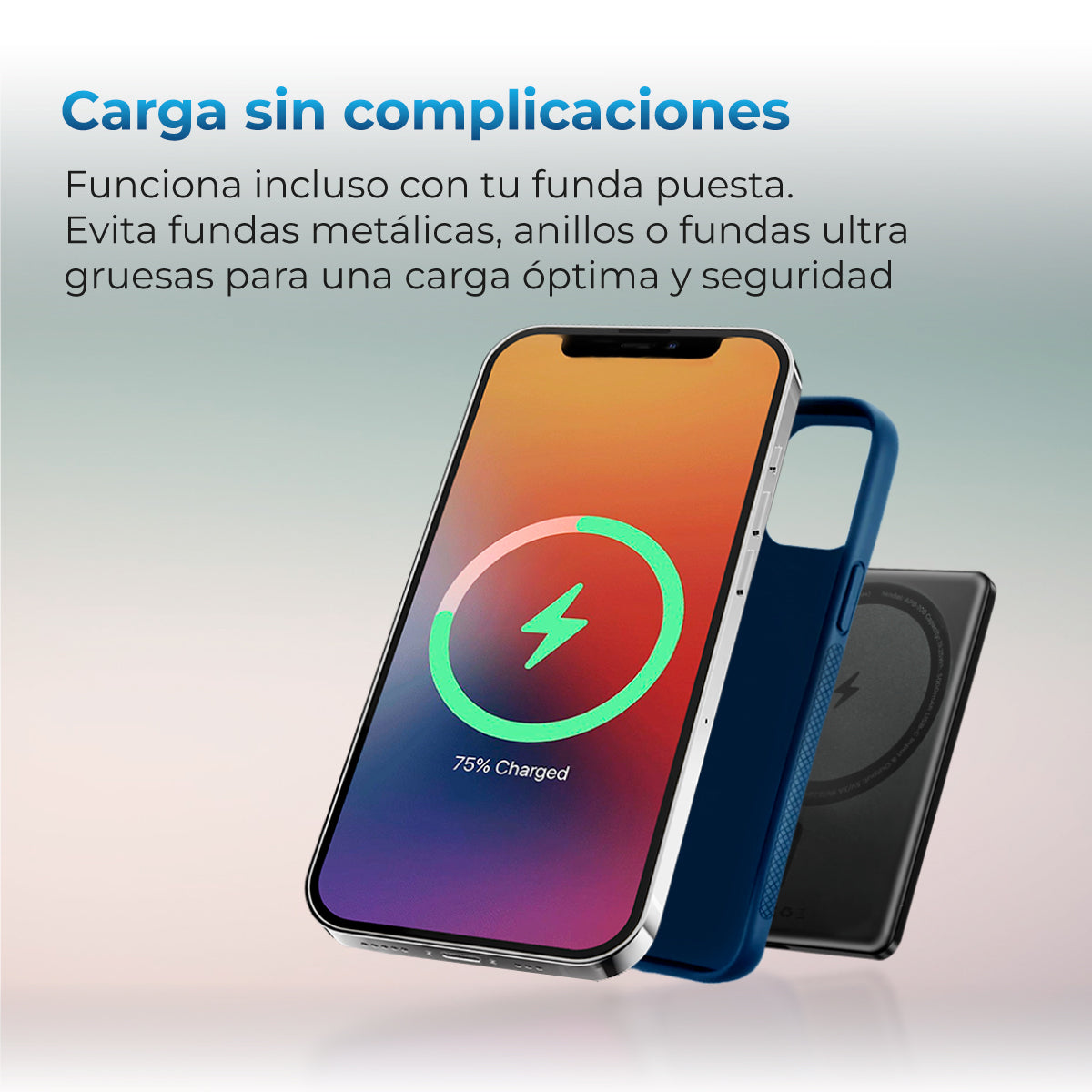 BATERIA MAGNETICA POWER BANK AUTOSKY 5000MAH MAGSAFE