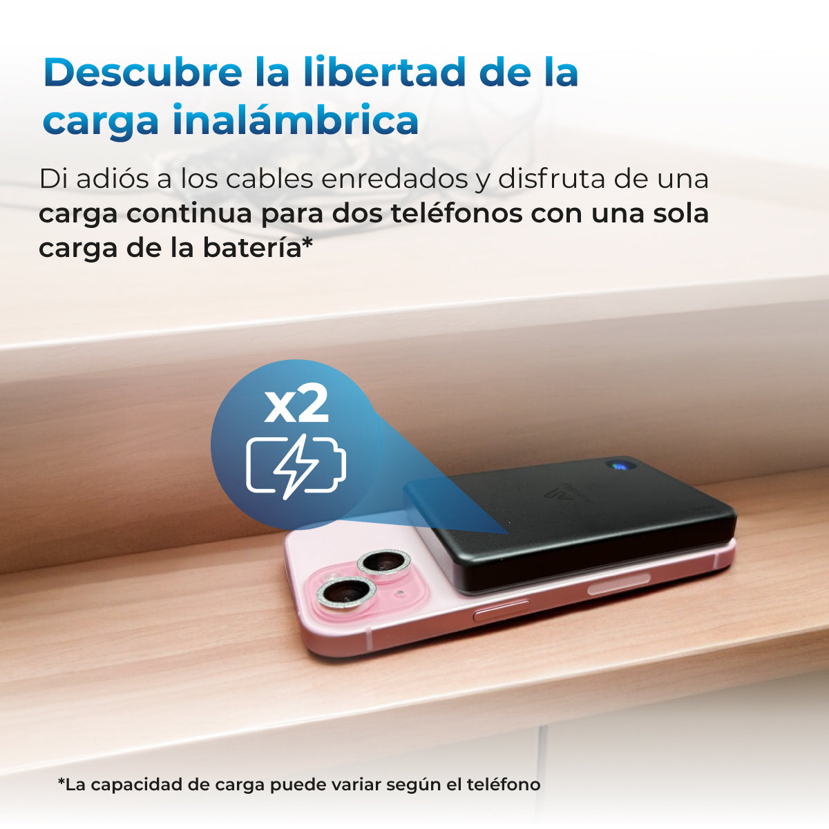 BATERIA MAGNETICA AUTOSKY 10000MAH POWER BANK MAGSAFE
