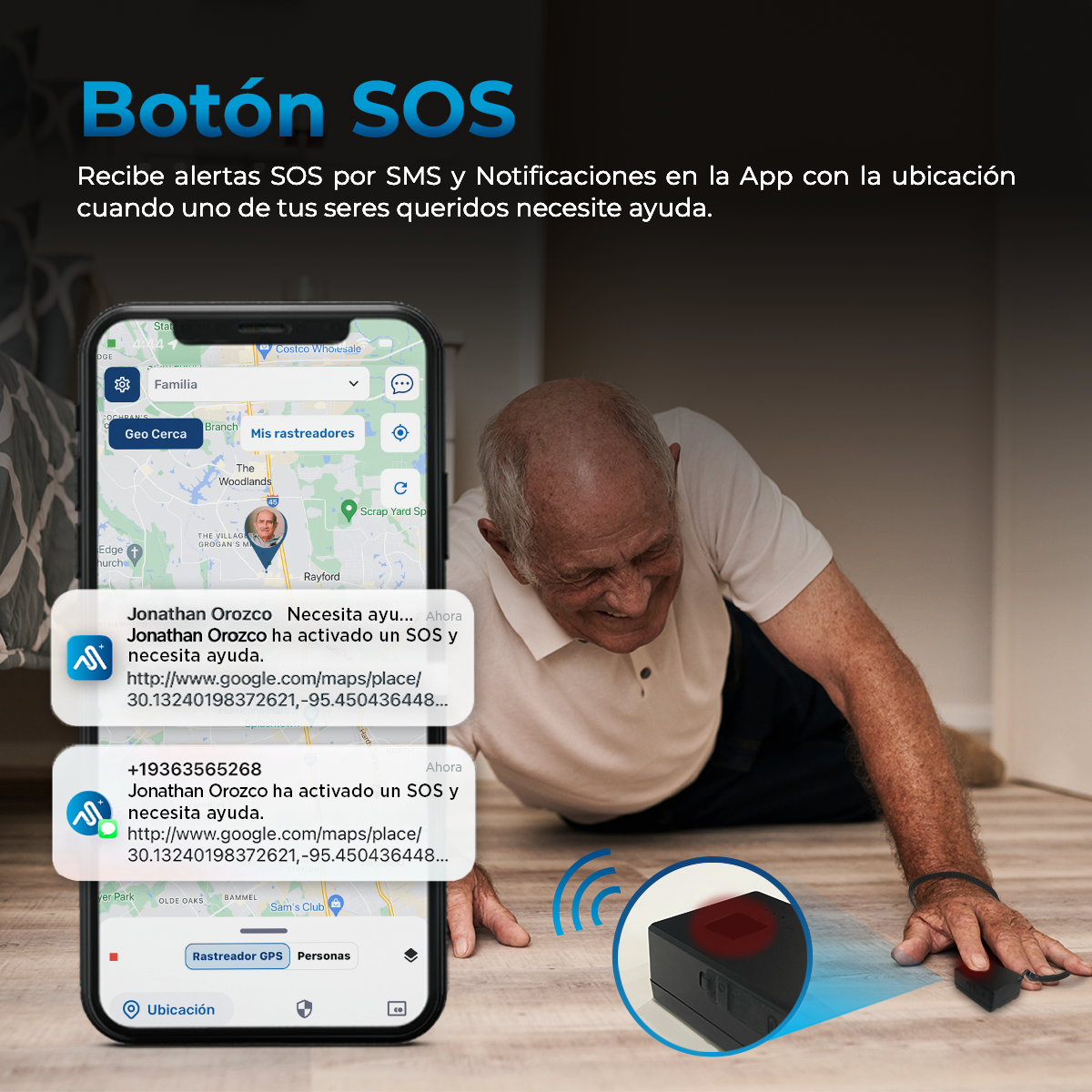 LOCALIZADOR GPS PORTATIL AUTOSKY TRACKER PEQUEÑO ANTI ROBO