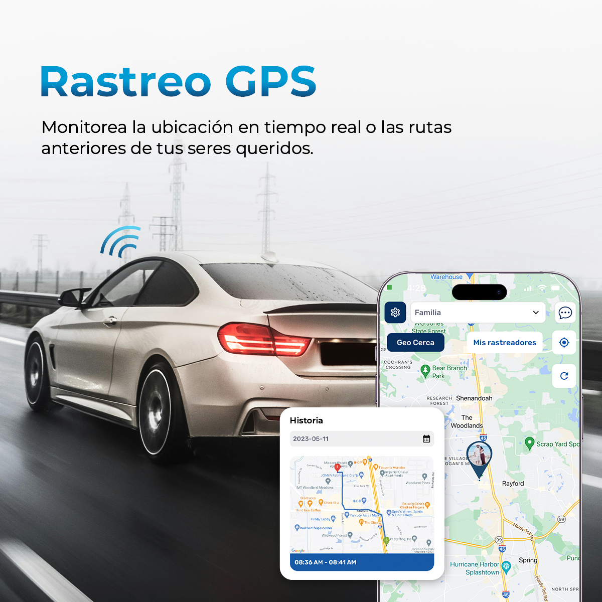 LOCALIZADOR GPS PORTATIL AUTOSKY TRACKER PEQUEÑO ANTI ROBO