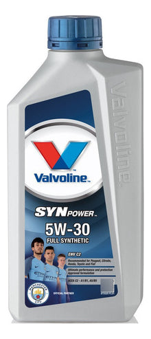 Aceite 5w30 Valvoline Full Sintetico Synpower Acea C2 1 Lt