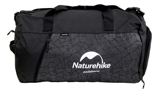 Bolso Gym Naturehike Separacion Humedad Negro L