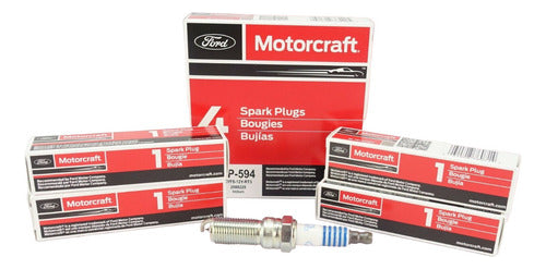 Juego Bujías Ford Explorer 2.3 Ecoboost 2020-2022 Motorcraft