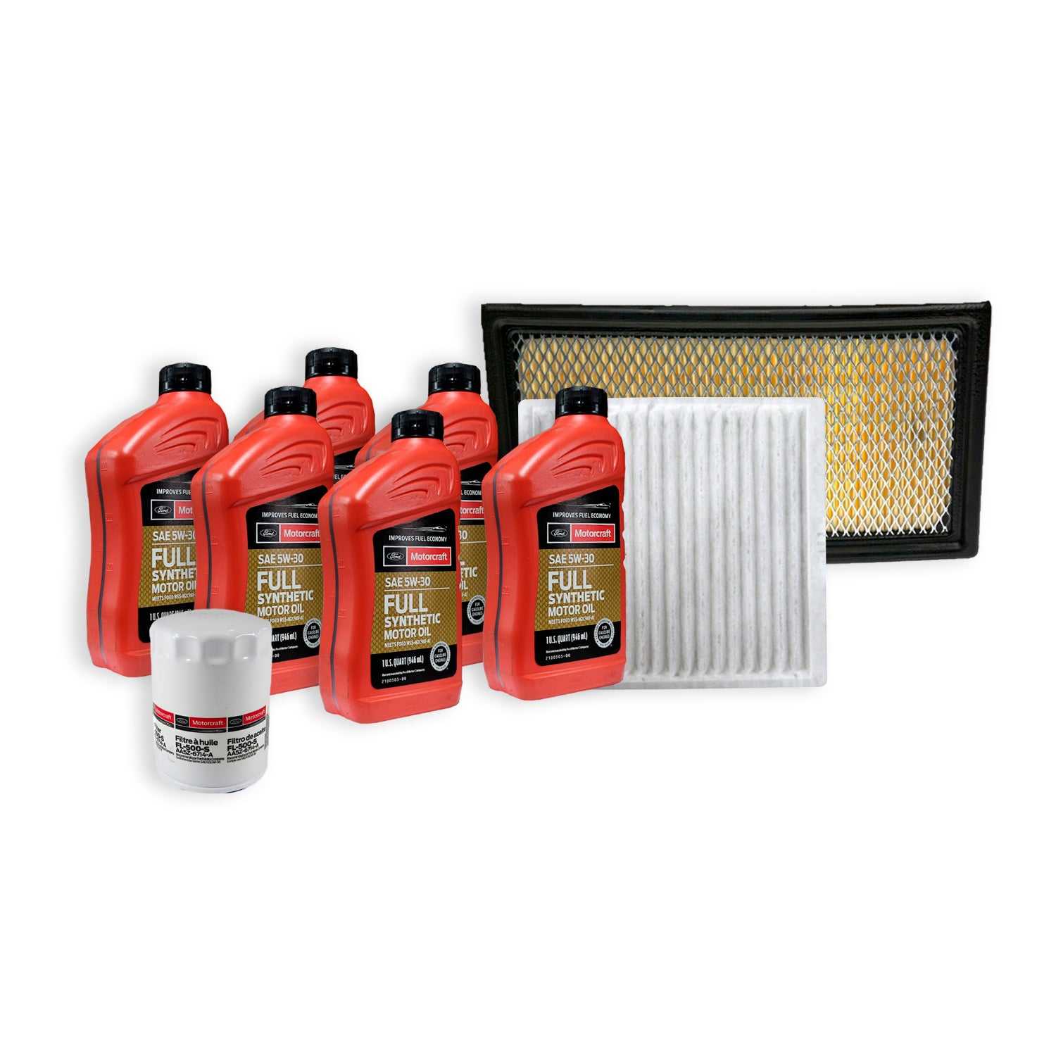 Kit mantencion Ford Edge 3.5 5w30 FULL +Filtros(Ac,Ai,Po)