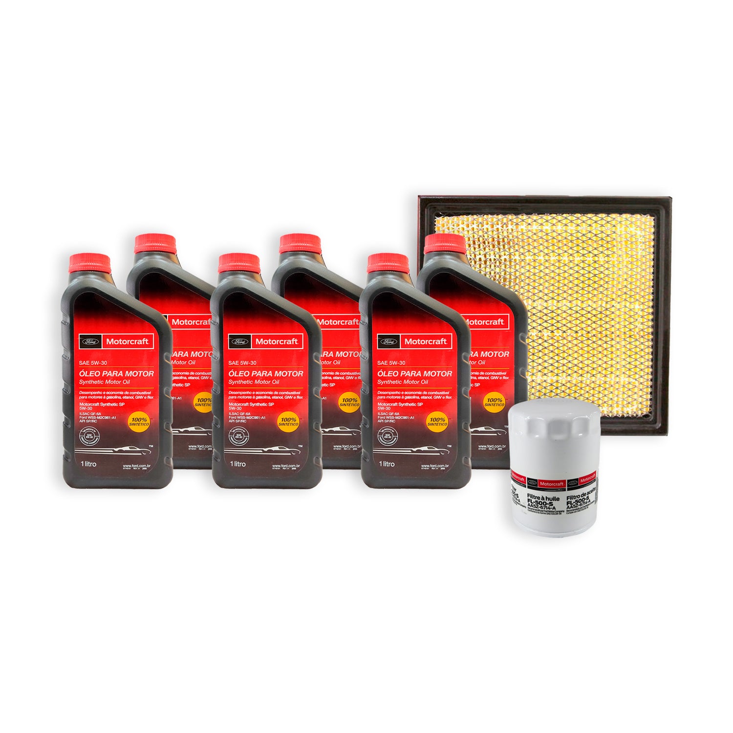 Kit Mantencion Ford F150 3.5 5w30+Filtros(Ac,Ai)