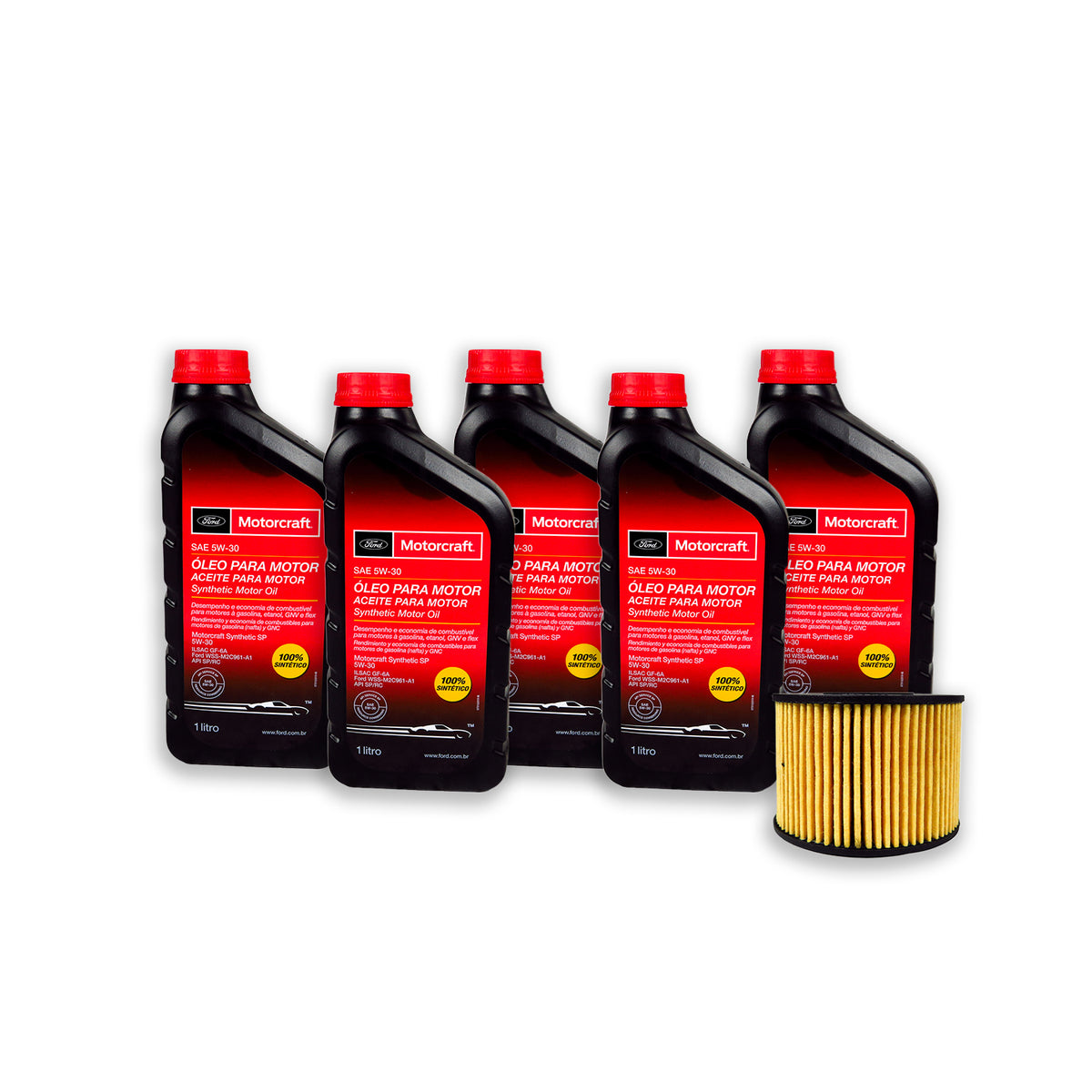 Kit Mantencion Ford Territory 1.5 2024 5w30+Filtro(Ac)
