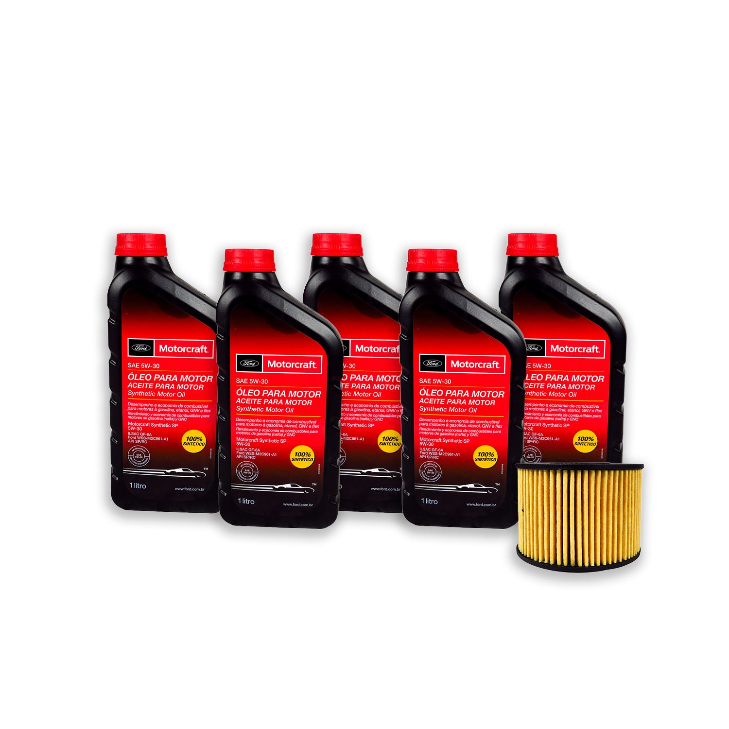 Kit Mantencion Ford Territory 1.5 2024 5w30+Filtro(Ac)