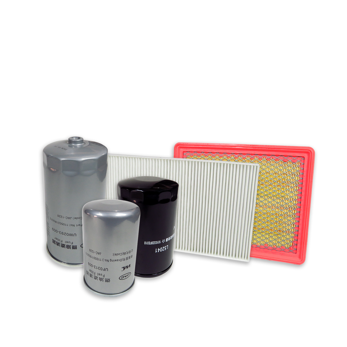 Kit Filtros JAC SUNRAY  (Ac,Ai,Po,Pco,Co)