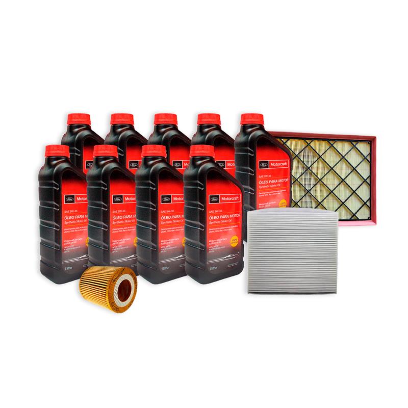Kit mantencion Ford Ranger 2.0 ECO 5W30+Filtros(ac,Ai,Po)