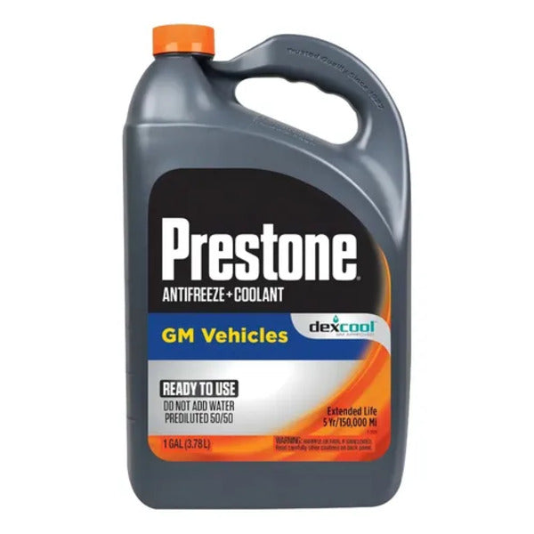 Coolant Prestone Dex-Cool 50/50 Naranja GM 3.78L Original