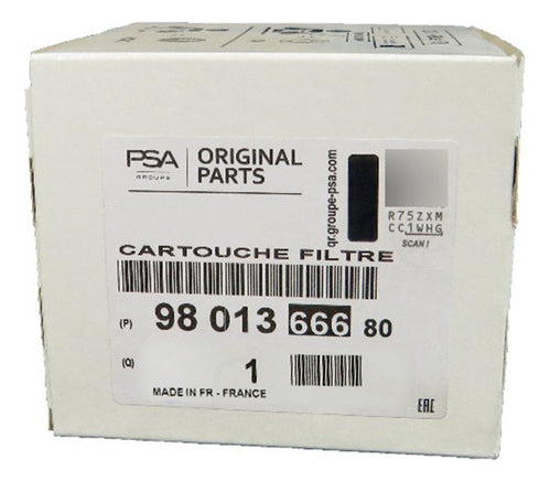 Filtro De Petróleo Peugeot 208 1.6 Bluehdi 2017-2021