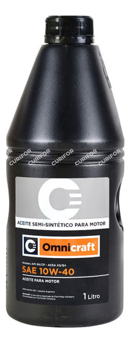 Aceite Motor 10w40 Omnicraft Sn/cf Semi Sintetico 1 Litro