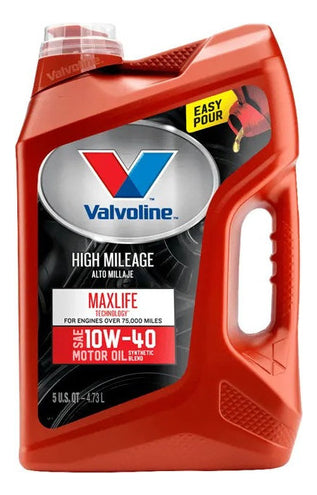 Aceite Motor 10w40 Valvoline Maxlife Semi Sintético 4.73 Lt