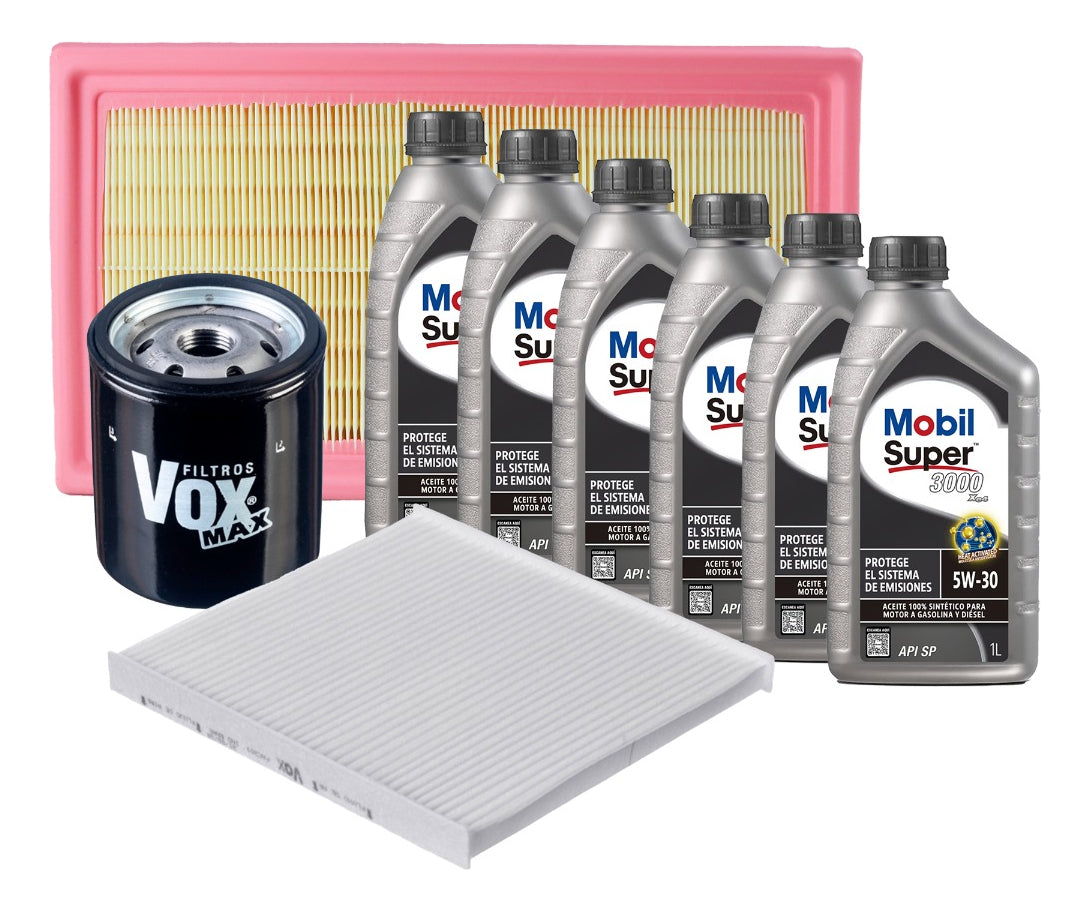 Kit Mantención Edge 2.0 Ecoboost Aceite + Filtros (ai,ac,po)