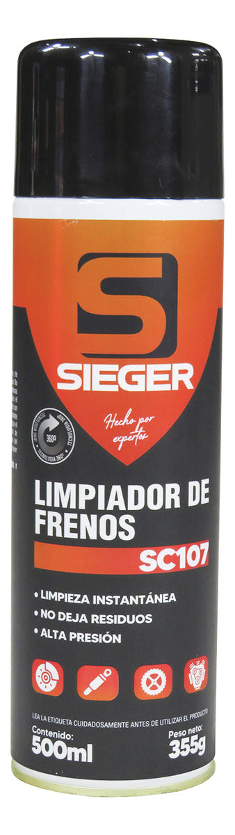 Limpiador De Frenos Sieger Sc107 500ml