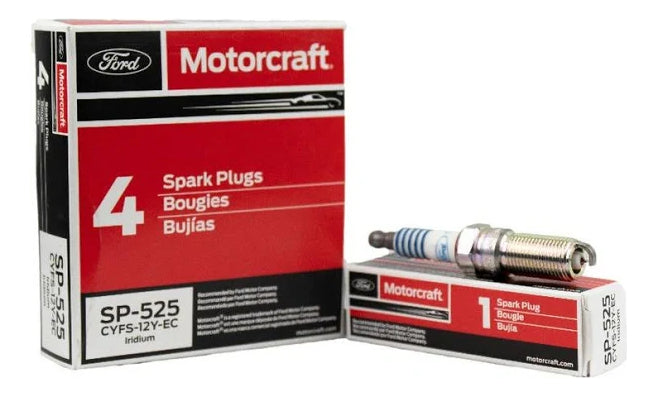 Juego Bujías Ford Fiesta 1.6 2010-2013 Motorcraft