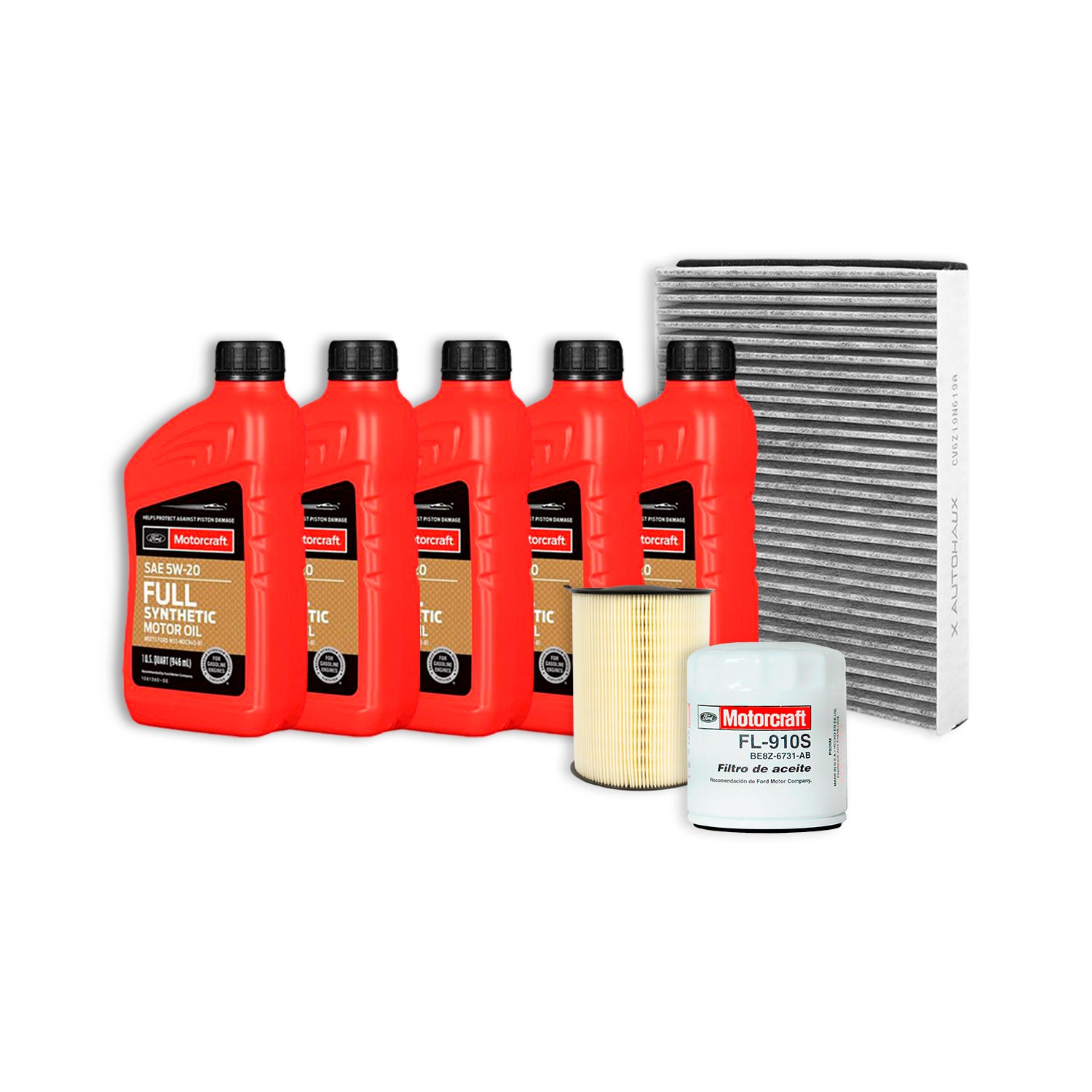 Kit Mantencion Ford Focus 2.0 5w20FullS+Filtros(Ac,Ai,Po)