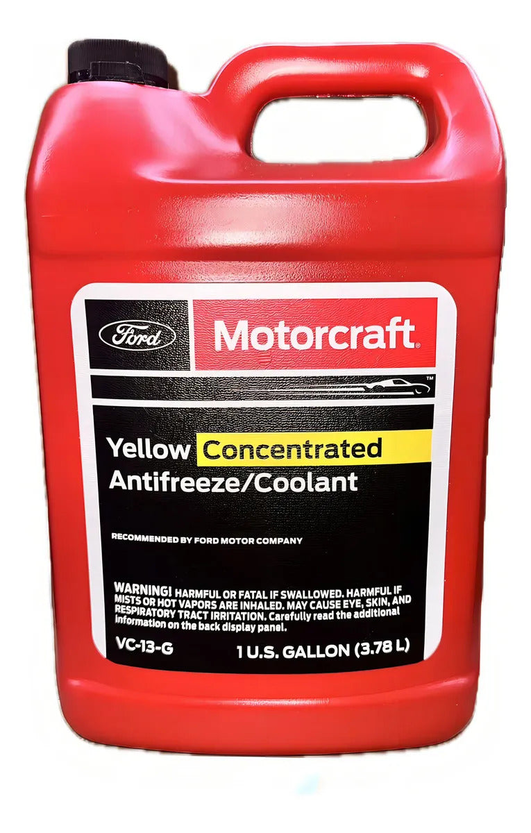 Anticongelante Refrigerante Ford Color Amarillo 3.78L
